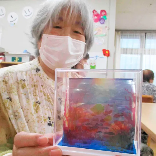 3Dアート海ご利用者さまインタビュー1