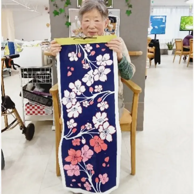 ファブリックペイント桜ご利用者さまインタビュー1