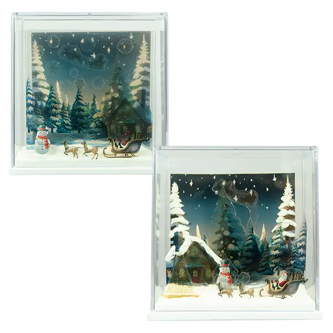 3Dアートクリスマス