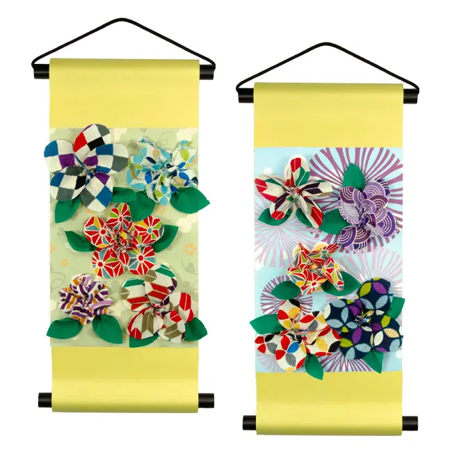 ファブリックアレンジメント「タペストリー」介護レクリエーション