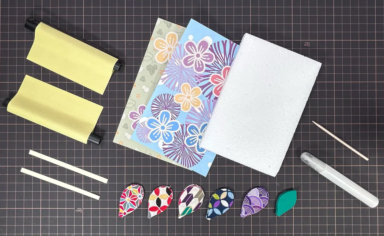 ファブリックアレンジメント「タペストリー」介護レクリエーション工作キット