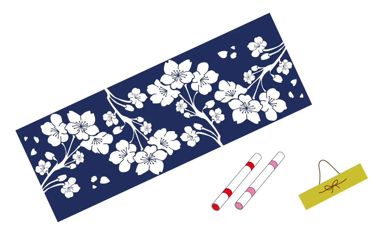 ファブリックペイント「桜」介護レクリエーション工作キット