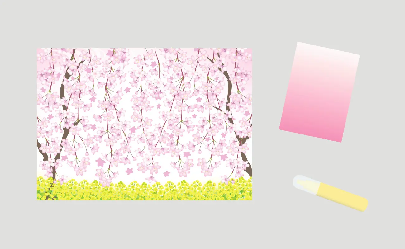 共同制作キット ペーパーアート「桜」介護レク共同制作キットキット