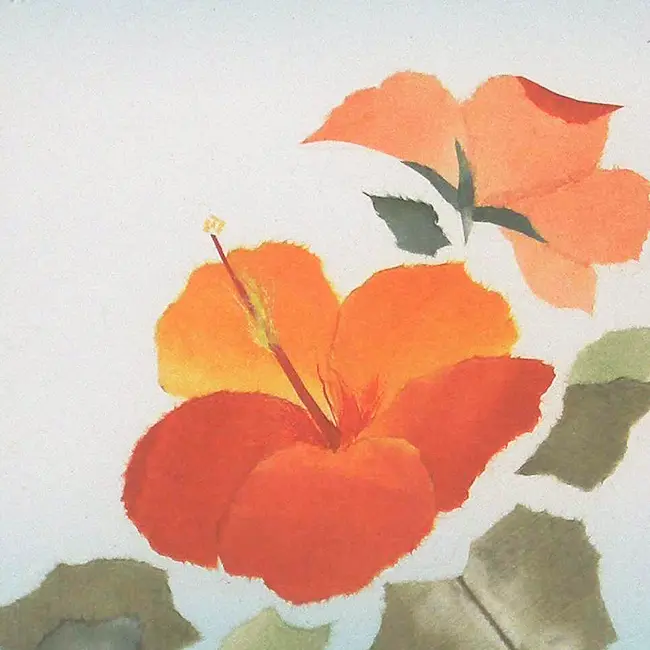 ペーパーコラージュ夏野菜和紙から生まれた日本独自のアート「ちぎり絵」
