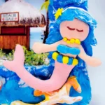 フォトスタンド「海・貝殻」 制作1