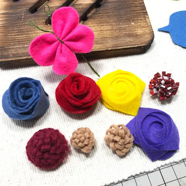 ウォールデコレーション「ボタニカルアート」 制作3