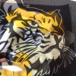 クロスコラージュ「寅」 制作2