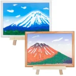 クレイアート「富士山」