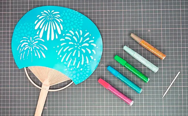 デコレーションペイント「花火」 セット内容