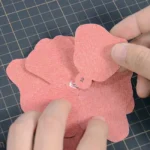 ペーパーアート「薔薇」 制作1