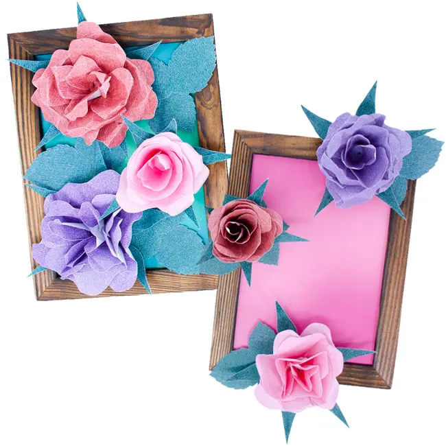 ペーパーアート「薔薇」