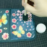 デコパージュ「桜」 制作3