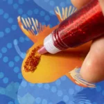 デコレーションペイント「金魚」 制作1