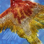 デコレーションペイント「金魚」 制作2