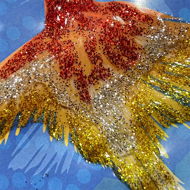デコレーションペイント「金魚」 制作2