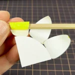 ペーパーアート「向日葵」 制作2