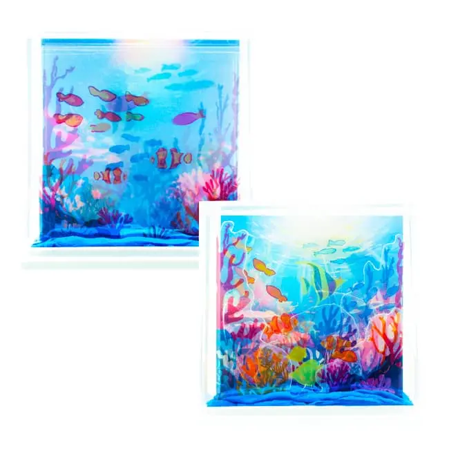 3Dアート「海」