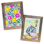 タッピングアート「西瓜」