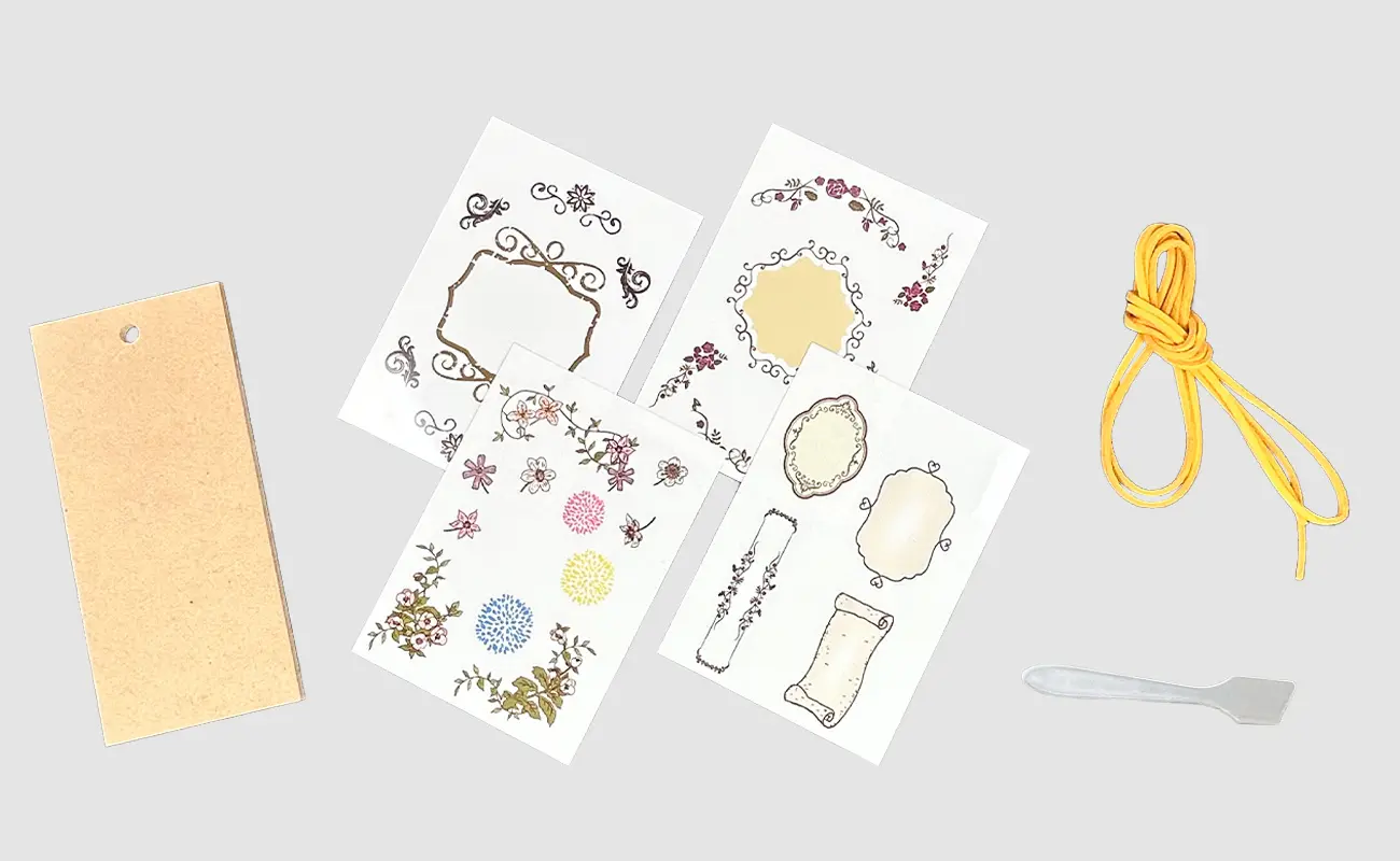 ステッカーアート「ネームタグ」キット